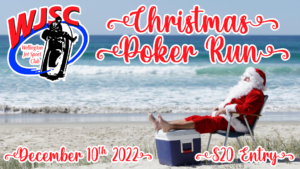 WJSC Christmas Poker Run December 10th 2022