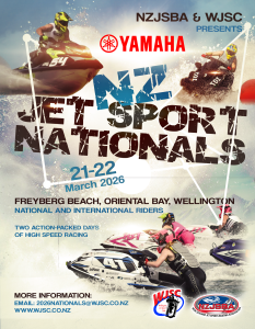 2026 Yamaha NZ Jet Sport Nationals Poster